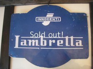 画像1: Lambretta看板(大)　　　　　　　　　　　　　　　　　　　　　　　　　　　　　　　　　　　　　　　　　　　　　　　　　　　　　　　　　　