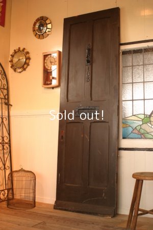 画像1: SALE!!! イギリス、アンティーク木製ドア