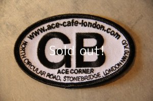画像1: ACE CAFE LONDON  ＧＢワッペン,エースカフェロンドン