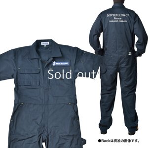 画像1: Michelin,ミシュラン長袖,ジャンプスーツ,“クレルモン2”ビバンダムツナギ,ワークウェア,