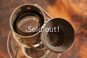 画像5: 船舶用アンティークランタン　大船検　昭和13年？　　新品綿芯セット済み