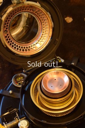 画像4: Aladdin Blue Flame Heater,アラジンブルーフレーム　J390001ベース　1978年製,　ガラスチムニーカスタム　新品純正芯装着