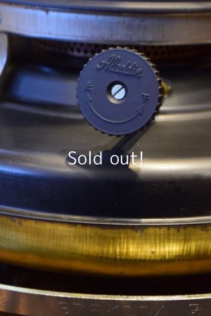 画像6: Aladdin Blue Flame Heater,ガラスチムニーカスタム　37型デラックス　前期モデル　　新品芯装着