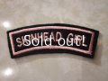 SKINHEAD GIRL  patch                              