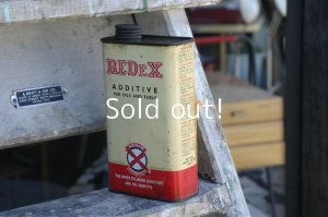画像1: REDeX　ビンテージオイル缶　　　　　　　　　　　　　　　　　　　　　　　　　　　　　　　　　　　　　　　