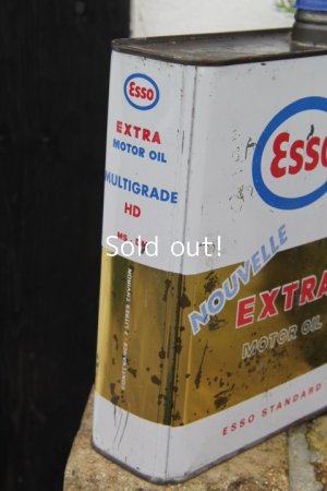 画像3: Esso　Extra ビンテージオイル缶　　　　　　　　　　　　　　　　　　　　　　　　　　　　　　　　　　　　　　　