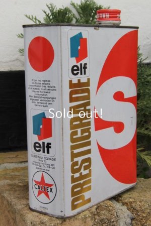 画像2: ELF　ビンテージオイル缶　　　　　　　　　　　　　　　　　　　　　　　　　　　　　　　　　　　　　　　