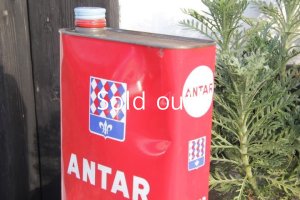 画像2: ANTAR　ビンテージオイル缶　　　　　　　　　　　　　　　　　　　　　　　　　　　　　　　　　　　　　　　
