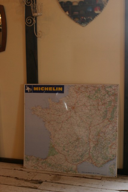 Vintage,Michelin,1979年ミシュラン　ビンテージマップサイン　　　　　　　　　　　　　　　　　　　　　　　　　　　　　　　　　　　　　　