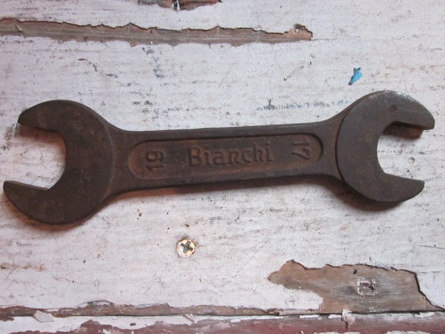 BIANCHI,Vintage Tool, ビアンキビンテージレンチ,スパナ,
