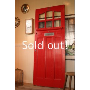 画像: イギリス、アンティーク木製ドア
