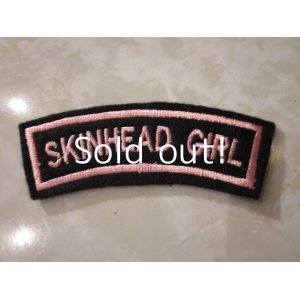 画像: SKINHEAD GIRL  patch                              