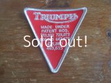 画像: TRIUMPH   patch          　　　　　　　　　                 