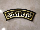 画像: SCOOTER BOYS  patch                              