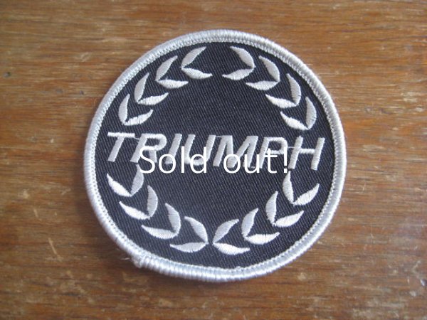 画像1: TRIUMPH    patch　　                                     　　　　　　　　　　                 