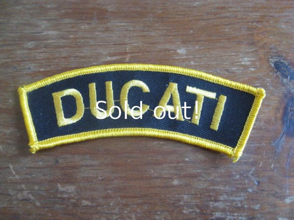 画像1: DUCATI   　patch                                　　　　　　　　　　　　                 