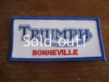 画像: TRIUMPH    patch　　                   　　　　　　　　　　                 