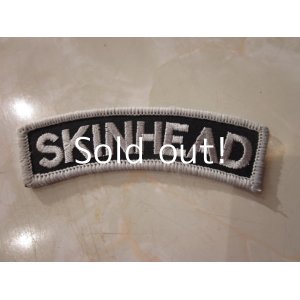 画像: SKINHEAD  patch                              