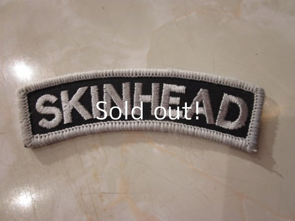 画像1: SKINHEAD  patch                              