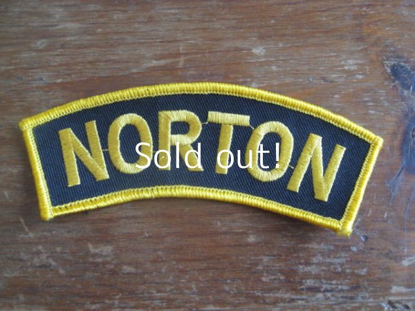 画像1: NORTON   　patch  　　　　　　　　　　　　                 