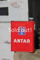画像: ANTAR　ビンテージオイル缶　　　　　　　　　　　　　　　　　　　　　　　　　　　　　　　　　　　　　　　