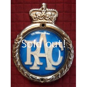 画像: RACビンテージカーバッジ,Royal Automobile Club　　　　　　　　　　　　　　　　　　　　　　　　　　　　