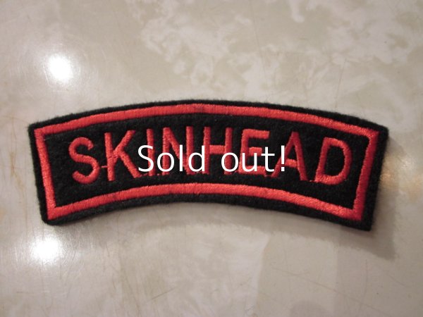 画像1: SKINHEAD  patch                              