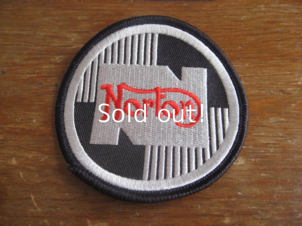 画像1: NORTON   patch　　                   　　　　　　　　　　                 