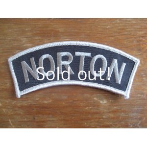 画像: NORTON    patch   　　　　　　　　　　　　                 