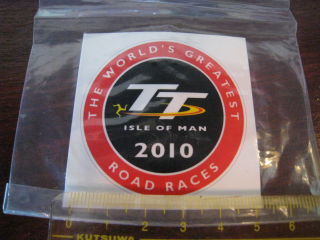画像: マン島　2010年TT記念ステッカー