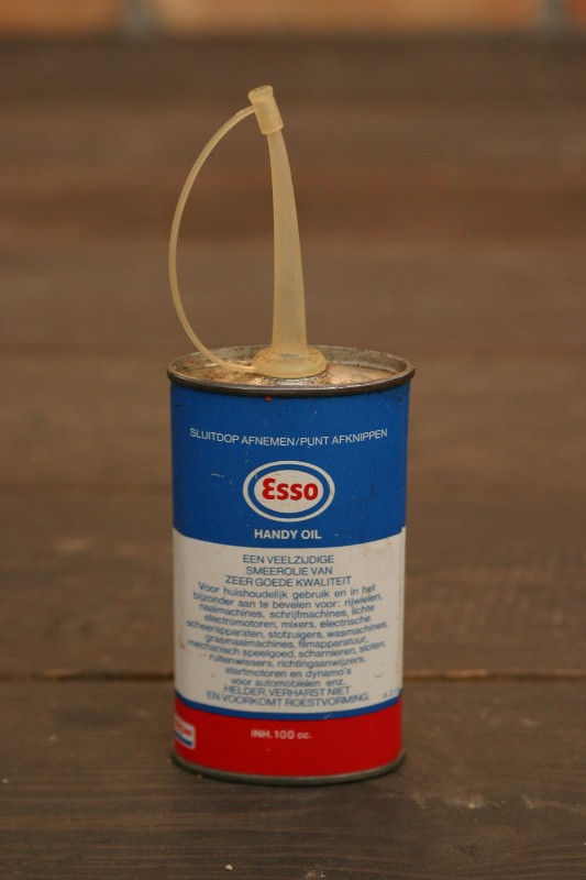 画像: Esso ビンテージオイル缶　　　　　　　　　　　　　　　　　　　　