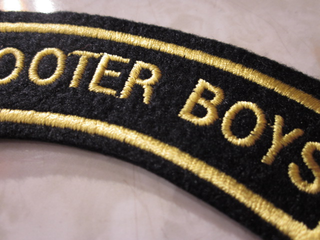 画像: SCOOTER BOYS  patch                              