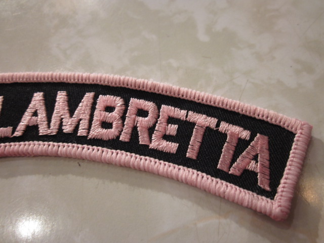 画像: LAMBRETTA    patch                              