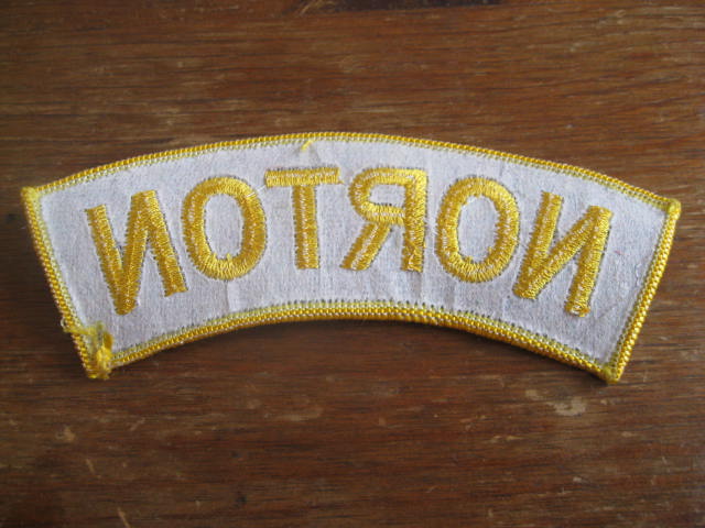 画像: NORTON   　patch  　　　　　　　　　　　　                 