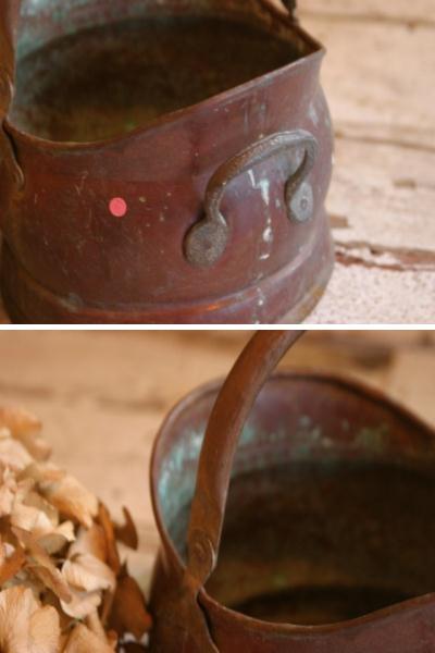 画像: antique  アンティーク　チャコールビン,炭入れ,暖炉、薪ストーブ