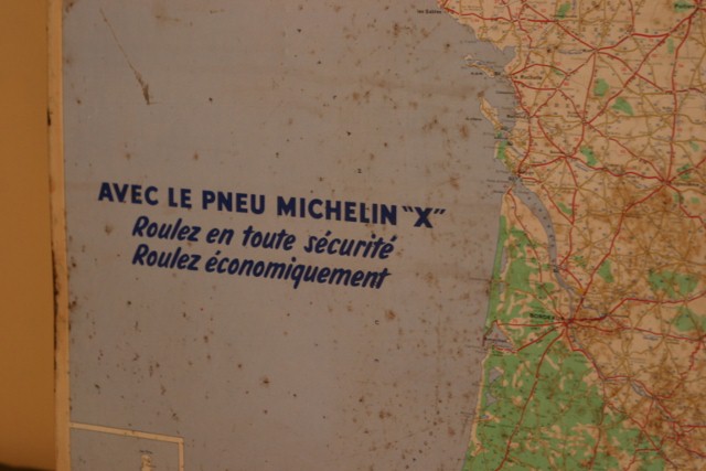 画像: Vintage,Michelin,1962年ミシュラン　ビンテージマップサイン　　　　　　　　　　　　　　　　　　　　　　　　　　　　　　　　　　　　　　