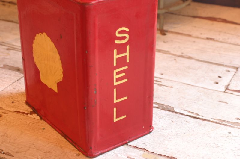 画像: SHELL,vintage petoroleum,ビンテージシェル携行缶　　　　　　　　　　　　　　　　　　　　　　　　　　　　