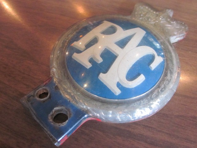 画像: RACビンテージカーバッジ,Royal Automobile Club　　　　　　　　　　　　　　　　　　　　　　　　