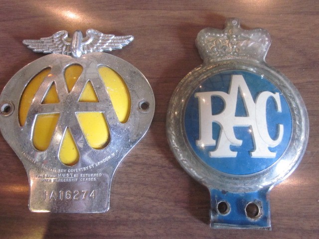 画像: RACビンテージカーバッジ,Royal Automobile Club　　　　　　　　　　　　　　　　　　　　　　　　