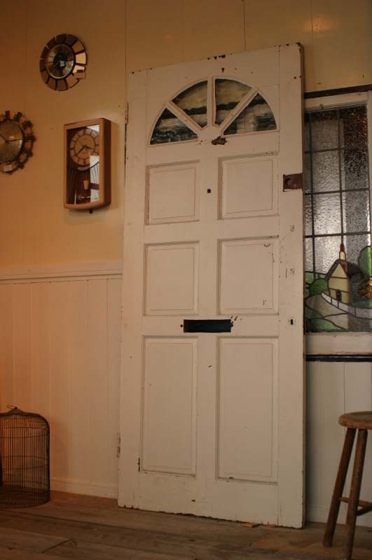 画像: イギリス、アンティーク木製ドア、ペイントドア