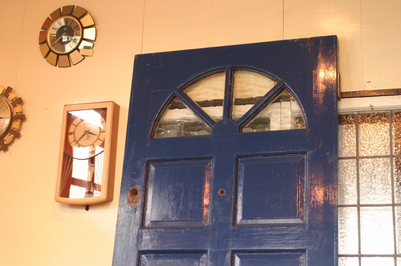 画像: イギリス、アンティーク木製ドア、ペイントドア