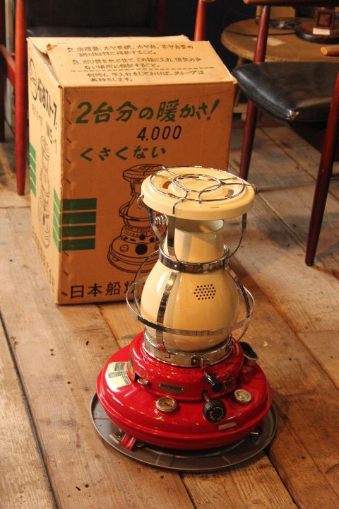 画像: ニッセンMS-１,日本船燈　純正五徳、下皿、箱付