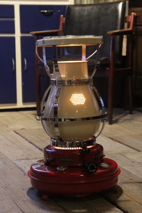 画像: ニッセンKS-5,日本船燈,１９６９　レトロストーブ　芯交換済