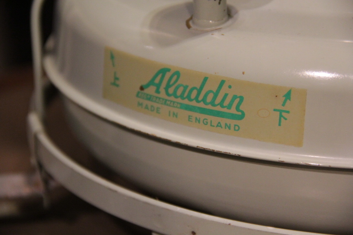画像: Aladdin Blue Flame Heater,アラジンSeries15,スタンダード後期型196？〜1966年　　芯交換済、元箱付
