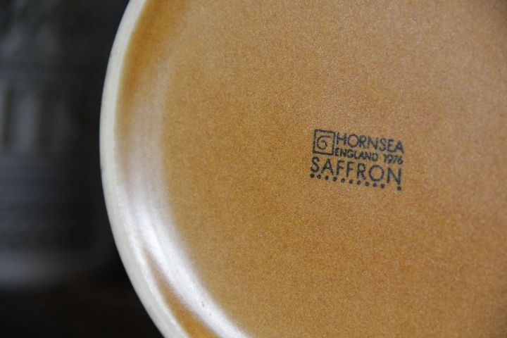 画像: HORNSEA（ホーンジー),【SAFFRON】,サフロン,コーヒーキャニスターM　1976年