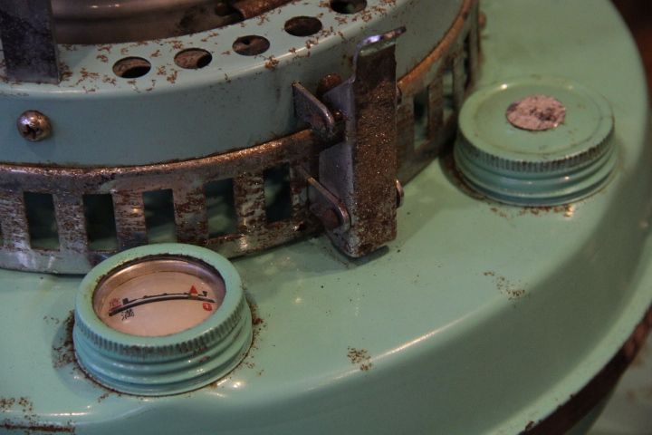 画像: 三菱KA-11,レトロストーブ,芯交換済み（新品代替芯）