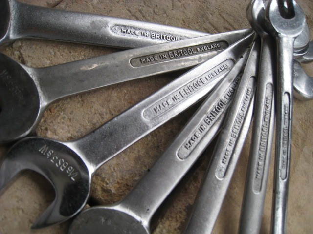 画像: 1960年代 Britool　Vintage wrench