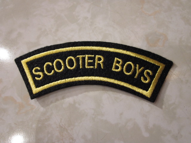 画像: SCOOTER BOYS  patch                              