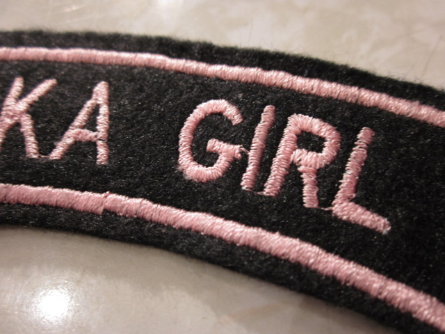 画像: SKA GIRL  patch                              