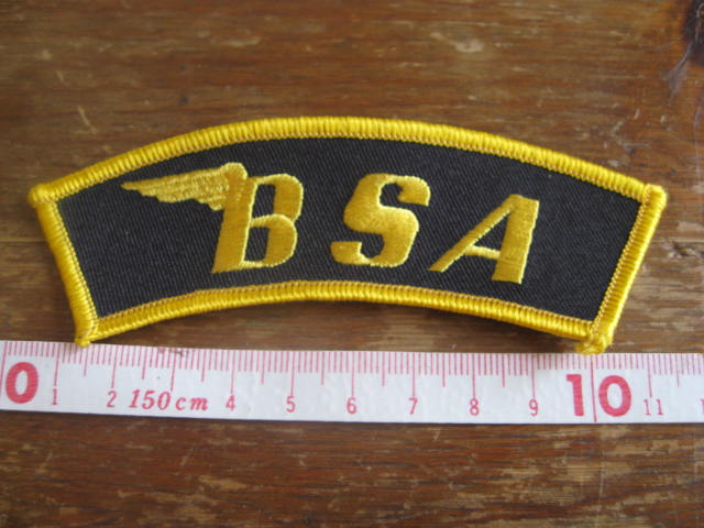 画像: BSA   patch                    